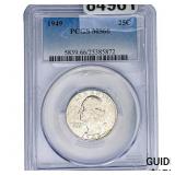 1949 Washington Silver Quarter PCGS MS66
