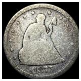 1875 Seated Liberty Half Dollar NICELY CIRCULATED