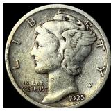 1925-S Silver Mercury Dime NEARLY  UNCIRCULATED