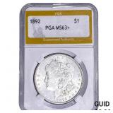 1832 Morgan Silver Dollar PGA MS63+