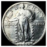 1924-S Standing Liberty Quarter CLOSELY  UNCIRCUL