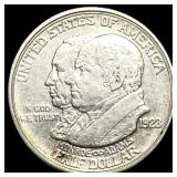 1923-S Silver Monroe Doctrine Half Dollar  CLOSEL