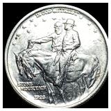 1925 Silver Stone Mountain Half Dollar UNCIRCULATE