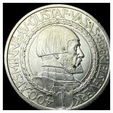 1921 Sweden Silver 2 Kroner UNCIRCULATED
