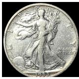 1933-S Silver Walking Liberty Half Dollar LIGHTLY