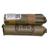 [100 Coins] Mixed Date Silver Roosevelt Dimes