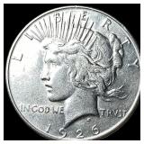 1926-S Silver Peace Dollar CLOSELY UNCIRCULATED