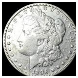 1896-S Silver Morgan Dollar LIGHTLY CIRCULATED