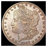 1892-S Morgan Silver Dollar NEARLY UNCIRCULATED