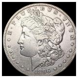 1896-S Morgan Silver Dollar NEARLY UNCIRCULATED