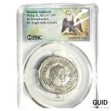 Roman Antioch Philip II 247-249 AD Bi-Tetradrachm