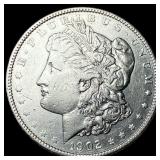 1902 Morgan Silver Dollar NEARLY UNCIRCULATED