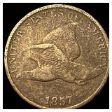 1857 Flying Eagle Cent LIGHTLY CIRCULATED