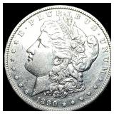 1890 Morgan Silver Dollar NEARLY UNCIRCULATED