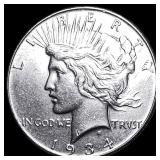1934 Silver Peace Dollar UNCIRCULATED