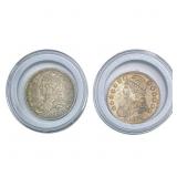 [2 Coins] 1831-1832 Capped Bust Half Dollar