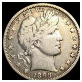 1899-O Silver Barber Half Dollar LIGHTLY CIRCULATE
