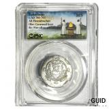 Tabaristan 780-793 AD Silver Hemidrachm PNC MS