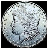 1899-S Silver Morgan Dollar CHOICE AU