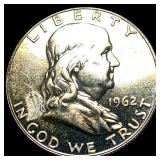 1962 Silver Half Dollar CHOICE PROOF