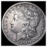 1896-S Silver Morgan Dollar LIGHTLY CIRCULATED