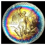 1985 Mexico Silver 1 Onza Libertad SUPERB GEM BU