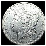 1884-S Silver Morgan Dollar CLOSELY UNCIRCULATED