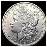 1890-S Silver Morgan Dollar CLOSELY UNCIRCULATED