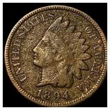 1894 Indian Head Cent LIGHTLY CIRCULATED