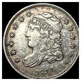 1836 Capped Bust Half Dime CLOSELY UNCIRCULATED