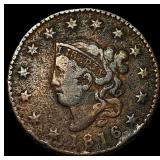 1816 Large Cent (Coronet Head) NICELY CIRCULATED