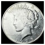 1925-S Silver Peace Dollar CLOSELY UNCIRCULATED