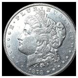 1878-S Silver Morgan Dollar CLOSELY UNCIRCULATED