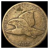 1858 Flying Eagle Cent LIGHTLY CIRCULATED