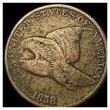 1858 Flying Eagle Cent LIGHTLY CIRCULATED