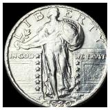 1929 Standing Liberty Silver Quarter UNCIRCULATED