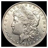1889-O Silver Morgan Dollar CLOSELY UNCIRCULATED