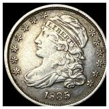 1835 Silver Capped Bust Dime CLOSELY  UNCIRCULATE