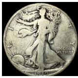 1919-D Silver Walking Liberty Half Dollar  NICELY