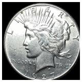 1927 Silver Peace Dollar UNCIRCULATED