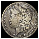1901 Morgan Silver Dollar LIGHTLY CIRCULATED