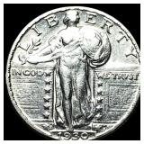 1930-S Silver Standing Liberty Quarter CLOSELY UNC