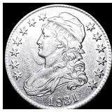 1831 Capped Bust Half Dollar NEARLY UNCIRCULATED