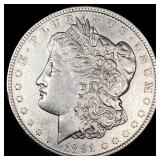 1891 Silver Morgan Dollar CLOSELY  UNCIRCULATED