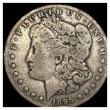 1895-S Silver Morgan Dollar LIGHTLY CIRCULATED