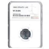 1845-1924 [2] EITC 1/4C & Austailia Silver 6 Pence