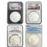 [4]2010-2025 Silver Eagles/Comm. Silver Dollars