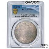 1883-O Morgan Silver Dollar PCGS MS64