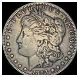 1893-O Silver Morgan Dollar NEARLY  UNCIRCULATED