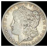 1894-S Silver Morgan Dollar LIGHTLY  CIRCULATED